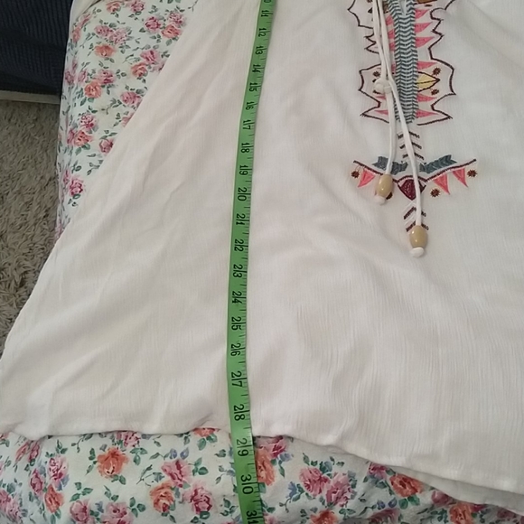 Beautiful Lulu's Boho tunic, sz L - Picture 6 of 8